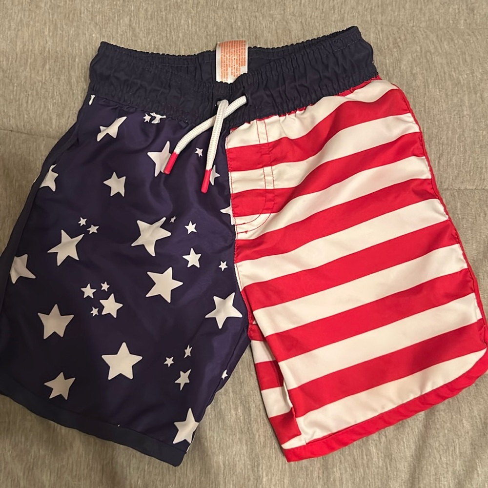 4T Flag Swim Trunks